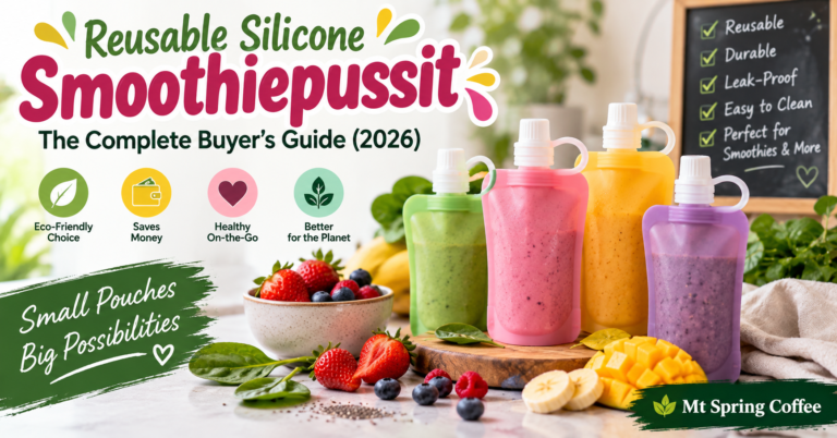 Reusable Silicone Smoothiepussit: The Complete Buyer’s Guide (2026)
