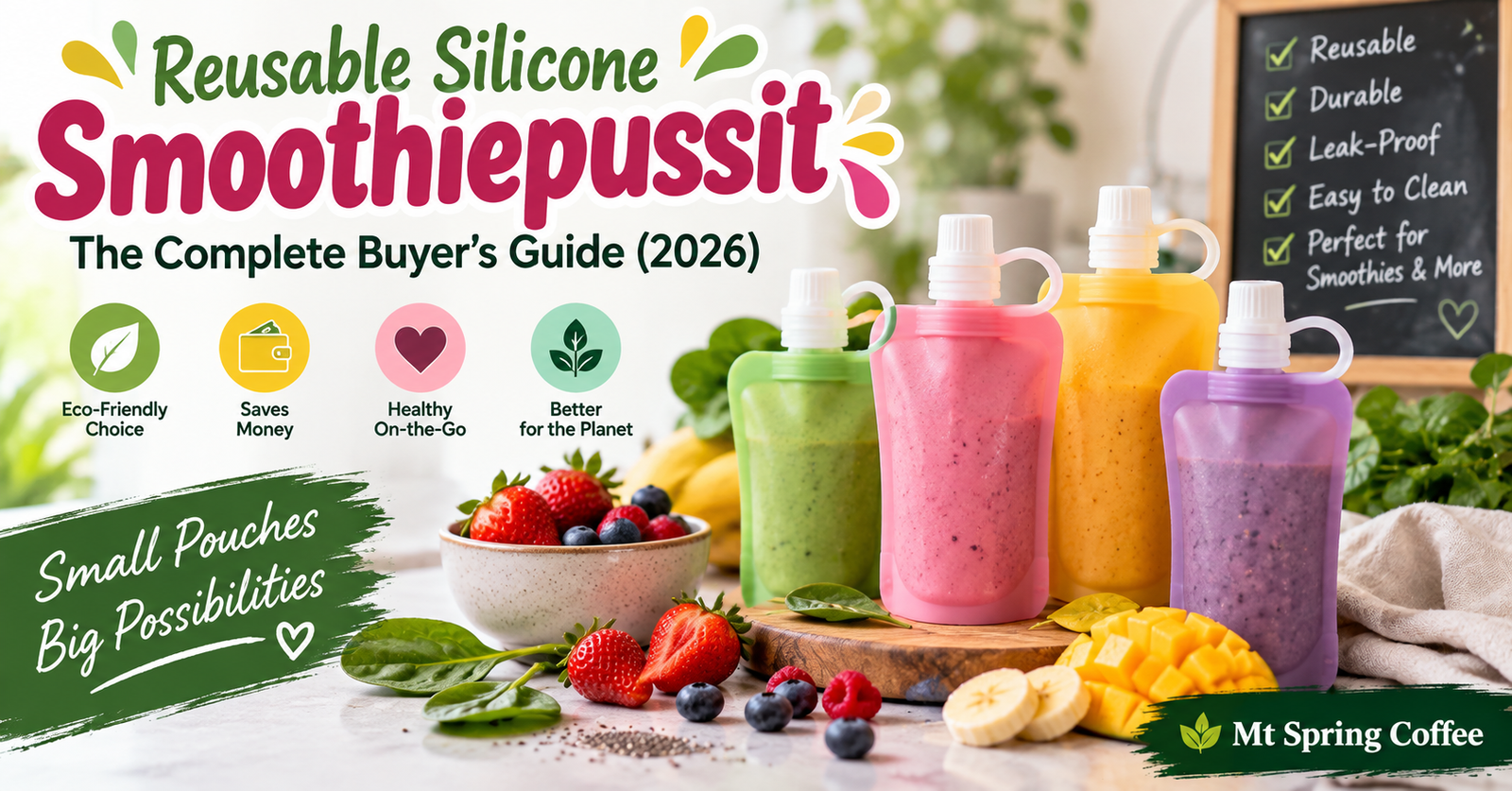 Reusable Silicone Smoothiepussit The Complete Buyer's Guide (2026)
